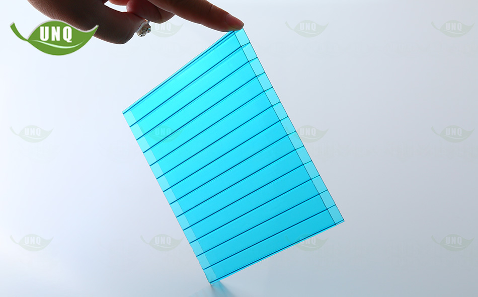 湖藍雙層陽(yáng)光板